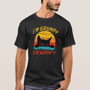 Angry cat meme I'm grumpy so what Premium T-Shirt