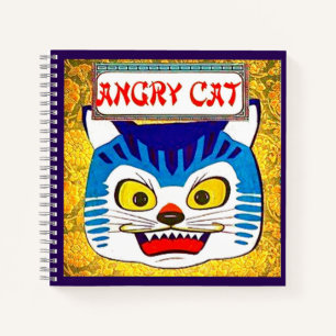 Angry Cat Notebook