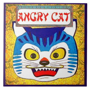 Angry Cat Tile