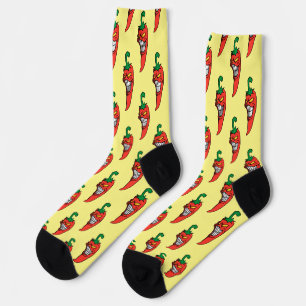 Angry Chili Socks