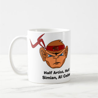 Angry Code Monkey mug