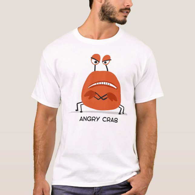 Angry Crab T-Shirt (Front)