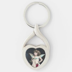 Angry Cupid Keychain