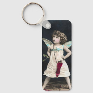 Angry Cupid Keychain
