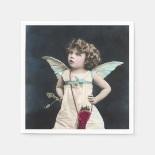 Angry Cupid Napkin