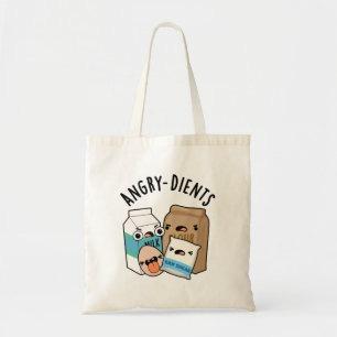 Angry-dients Funny Baking Pun Tote Bag