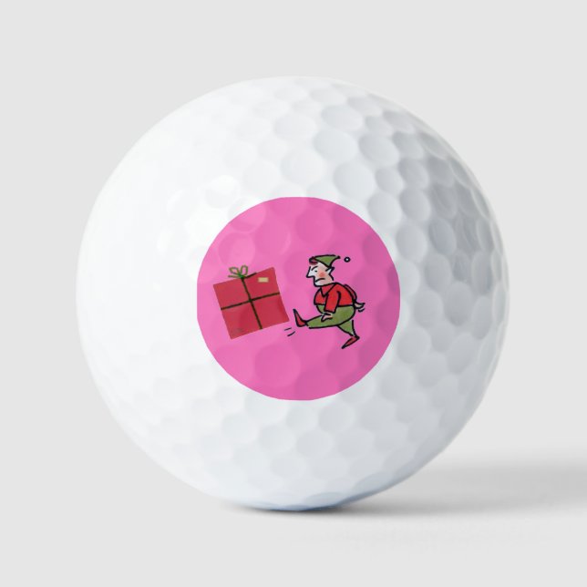 Angry Elf value golf balls 12 pk (Front)