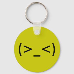 Angry Face (Japanese Keychain