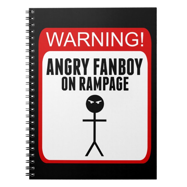 Angry Fanboy Notebook (Front)