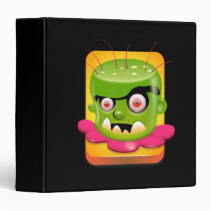 Angry Frankenstein Binder