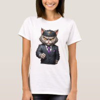 Angry gangster cat cute funny angry cat