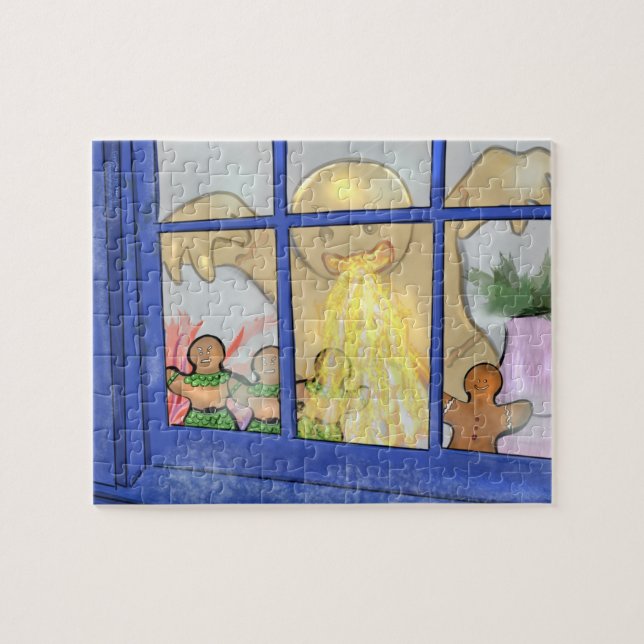 Angry Gingerbread Man Puzzle – 110 pieces (Horizontal)