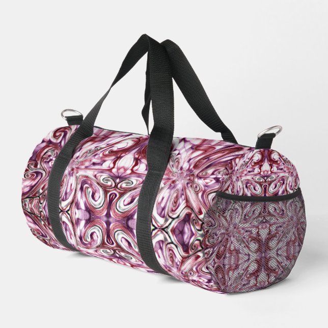 Angry Girl Duffle Bag (Right Corner)