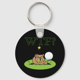 Angry Gopher Keychain