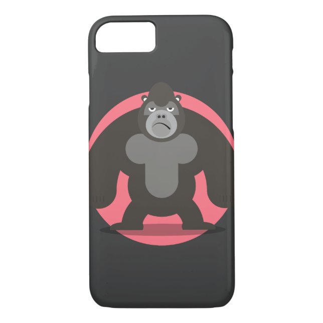 Angry Gorilla Phone Case (Back)