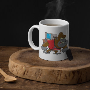 Angry Gorilla Security IT Tech Coffee Mug