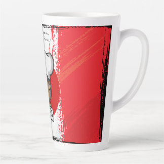 Angry Italian Chef tall coffee mug