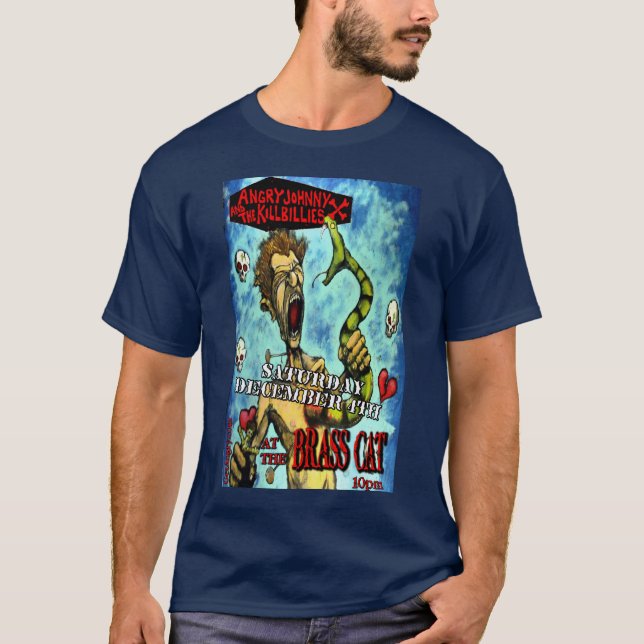 Angry Johnny & The Killbillies @ Brass Cat T-Shirt (Front)
