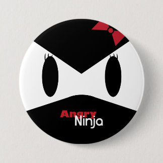 Angry Lady Ninja Button