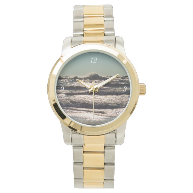Angry Lake Michigan Watch (Front)