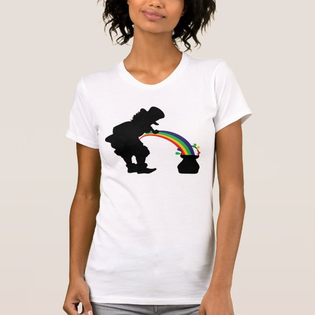 angry leprechaun T-Shirt (Front)