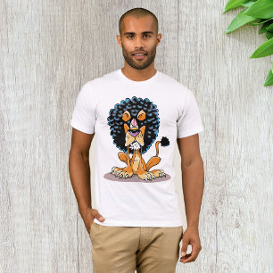 Angry Lion Mens T-Shirt