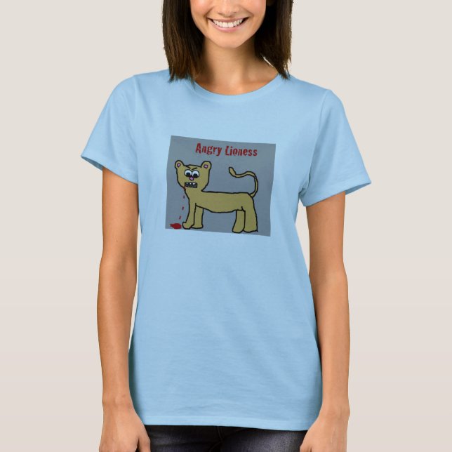 Angry Lioness! T-Shirt (Front)