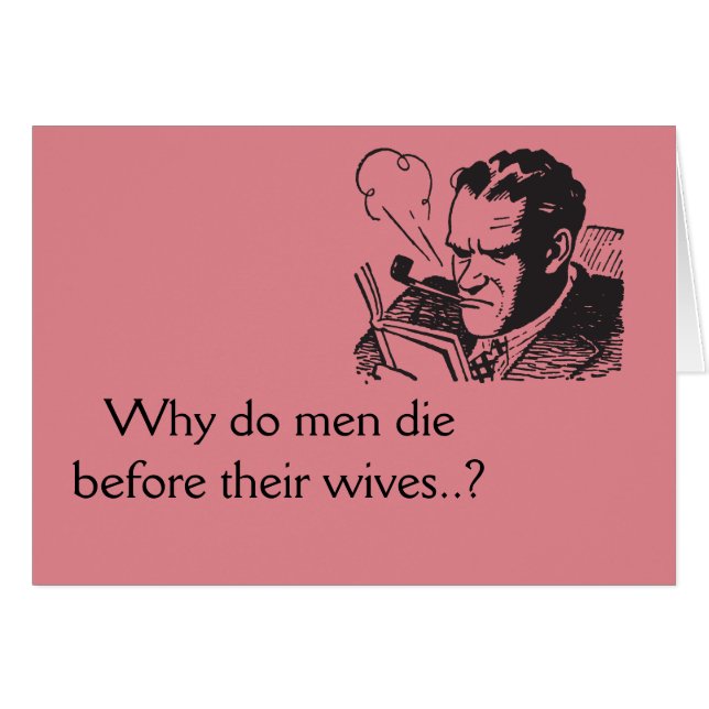 Angry Man Married Humour (Front Horizontal)