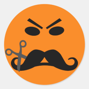 Angry Moustache stickers
