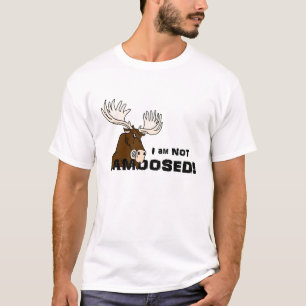 Angry Not Amoosed Moose T-Shirt