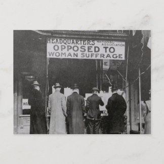 Angry Old Men - Vintage Postcard