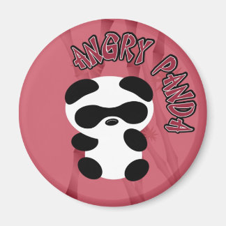 Angry Panda Magnet