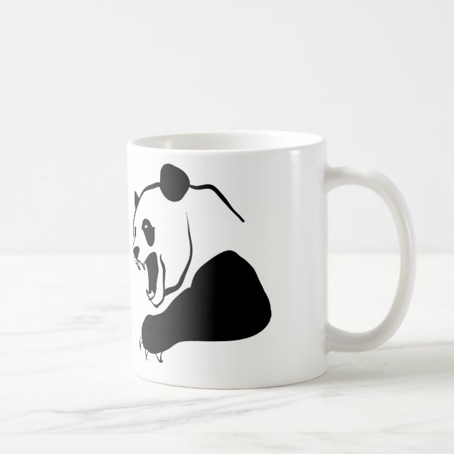 angry panda mug (Right)