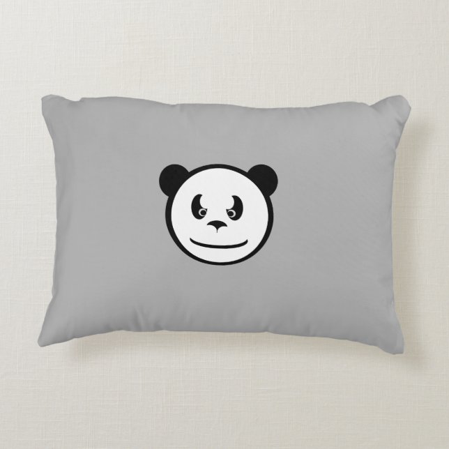 Angry Panda Pillow (Back)