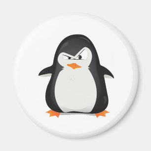 Angry Penguin Magnet