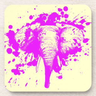 Angry Pink Elephant Coaster