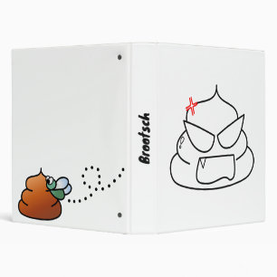Angry Poop - Brootsch the PooPoo Binder