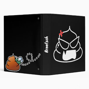 Angry Poop - Brootsch the PooPoo Binder