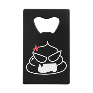Angry Poop - Brootsch the PooPoo Credit Card Bottle Opener