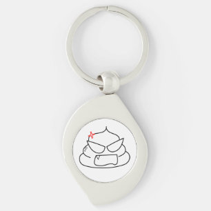 Angry Poop - Brootsch the PooPoo Keychain