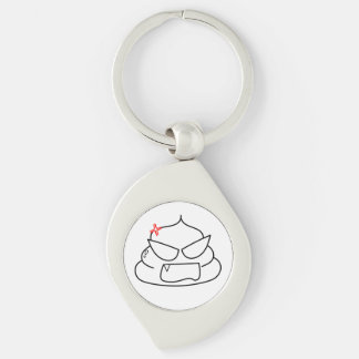 Angry Poop - Brootsch the PooPoo Keychain