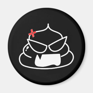 Angry Poop - Brootsch the PooPoo Magnet