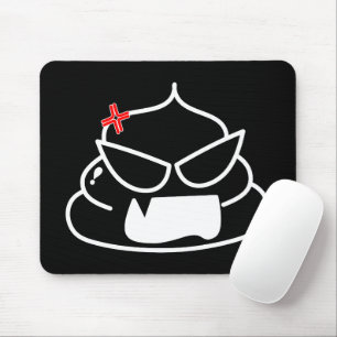 Angry Poop - Brootsch the PooPoo Mouse Pad
