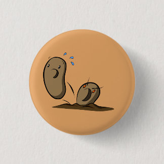 Angry Potato 1 Inch Round Button