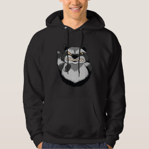 Angry Raccoon Hoodie