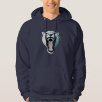 Angry Roaring Tiger Face Design