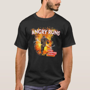 Angry Run In The Fire Super Truck Good Morning Foo T-Shirt