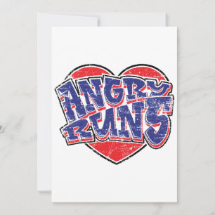 Angry Runs fans design v2  Invitation
