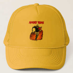 Angry Runs Good Morning Football Git for Fans Trucker Hat