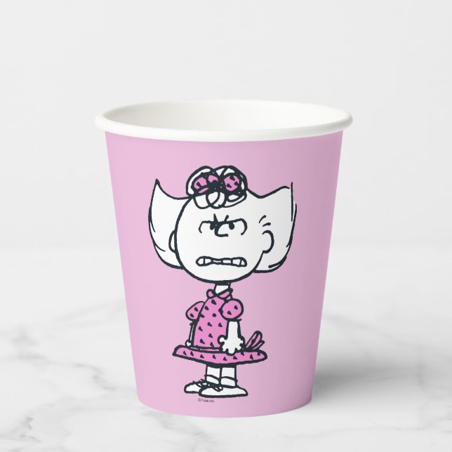 Angry Sally Paper Cups (Front)